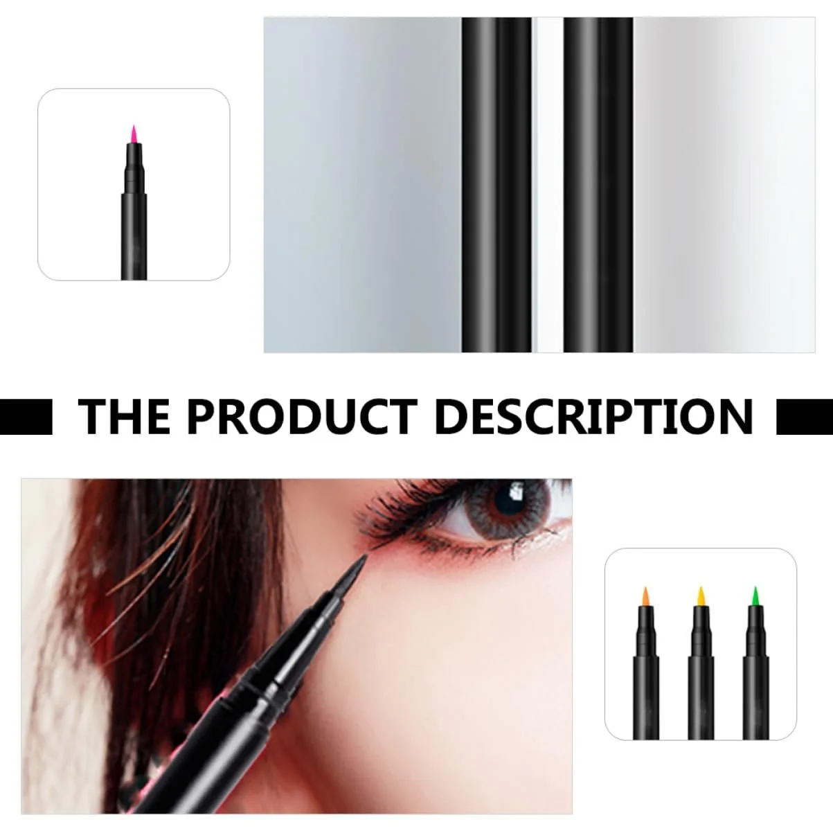 Олівець для очей Beaupretty Різнокольорові, фото №4 Олівець для очей Beaupretty Різнокольорові, фото №4