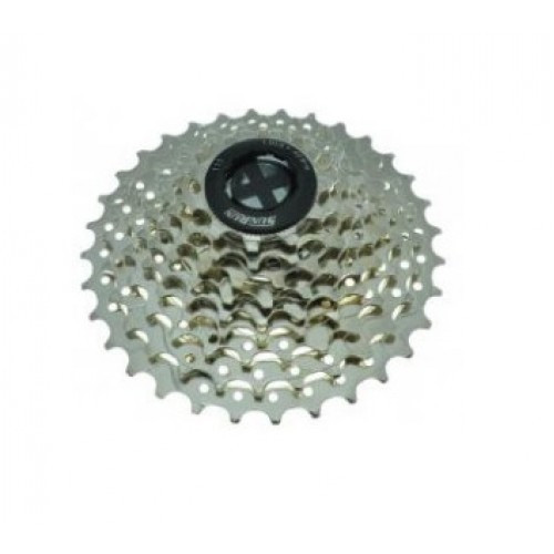 Трещотка SunRun FW-9I 9шв 13-32з Серебристый 01128, фото №1