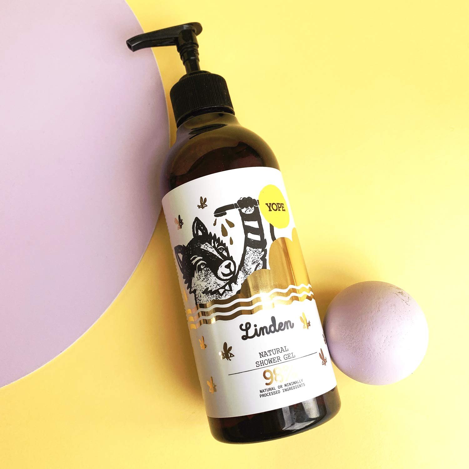 Гель для душа YOPE Lime Blossom Extract 400 мл 2 шт. Увлажняющий, фото №4