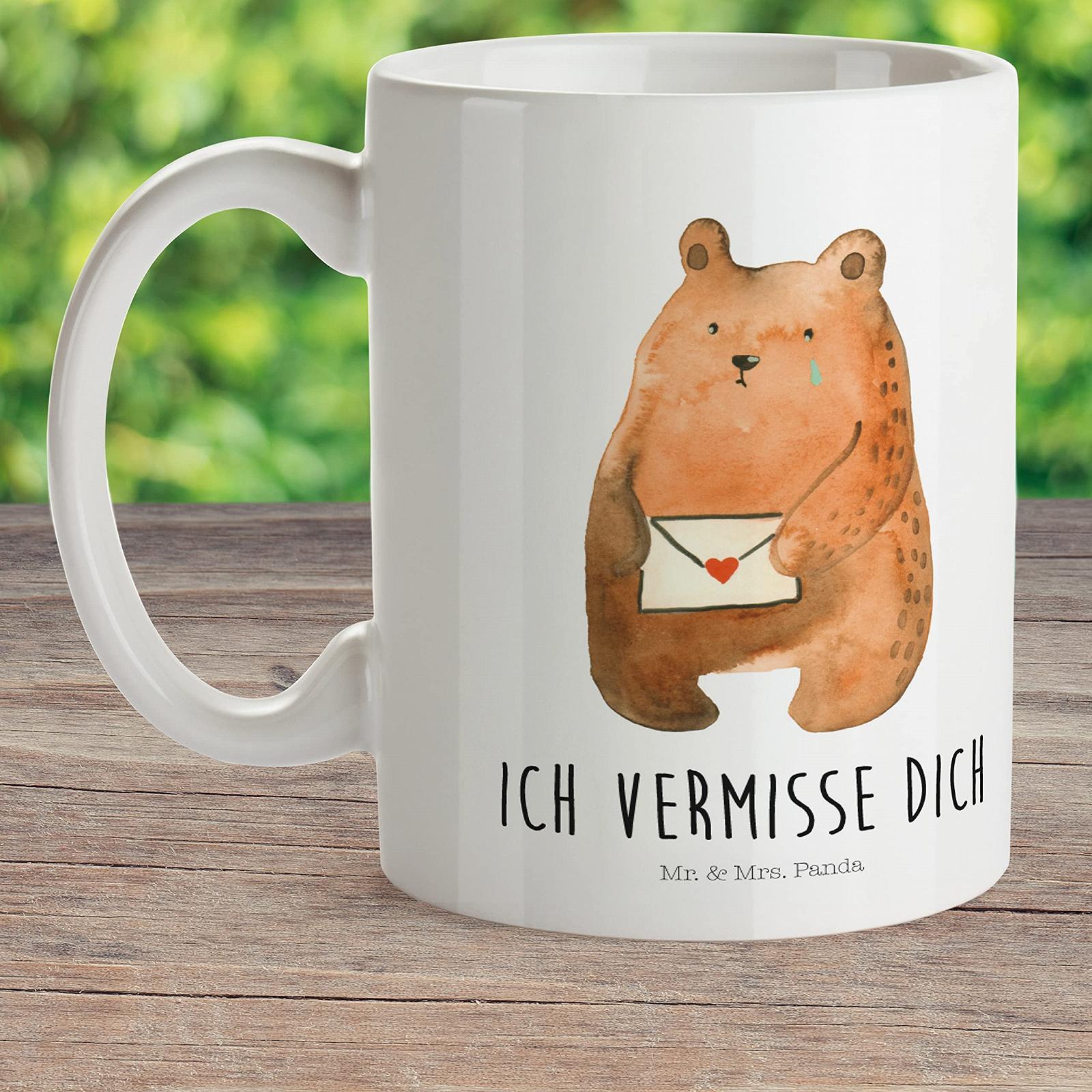 Кухоль Дитячий Mr. & Mrs. Panda Love Letter Bear Пластиковий, фото №2