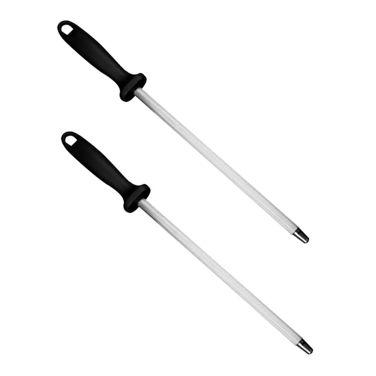 Набор мусатов ручных 2 шт. мелкозернистых для быстрой заточки, фото №1