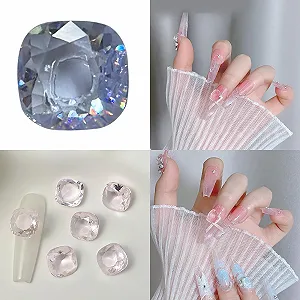 Стразы K9 Kristall Квадратные Острый низ Декоративные synthetic.ua - Фото 1