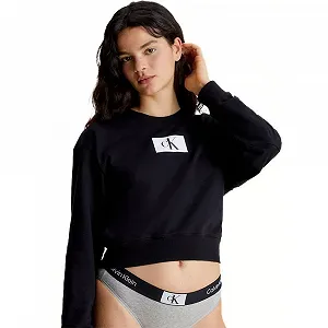 Женский свитшот Calvin Klein с длинными рукавами synthetic.ua - Фото 1