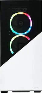 Игровой корпус для ПК Enermax ENERMAXK8 / ARGB / Черно-белый synthetic.ua - Фото 1
