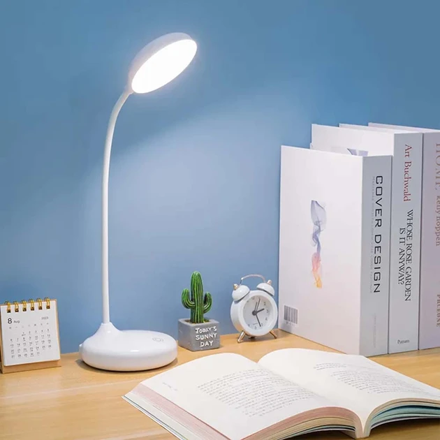 Аккумуляторная Настольная лампа Digad 1977 Белая 100 лм ABS-пластик, фото №4