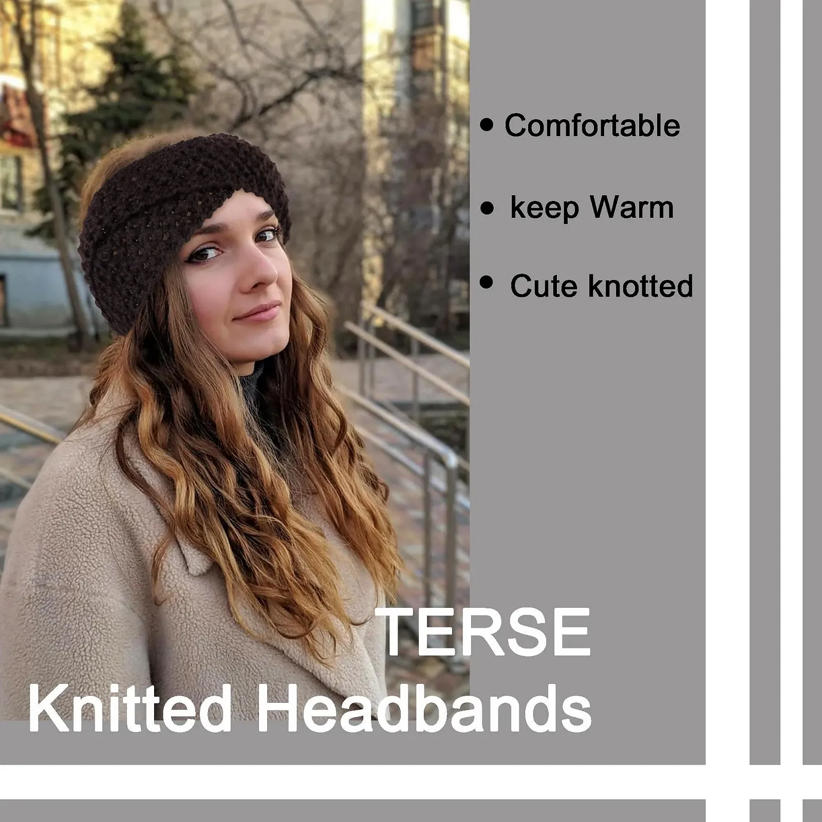 Пов'язка на голову зимова TERSE, фото №6