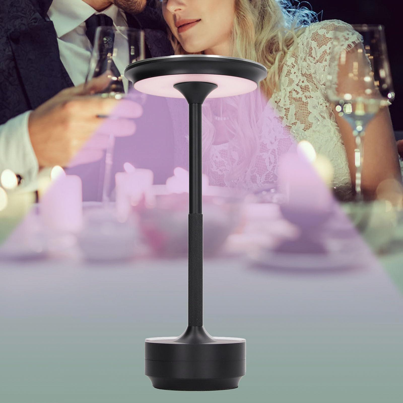 Настільна лампа Bewinner Rechargeable Battery Portable LED Touch Sensor 16 Light Types Metal USB (BLACK), фото №2