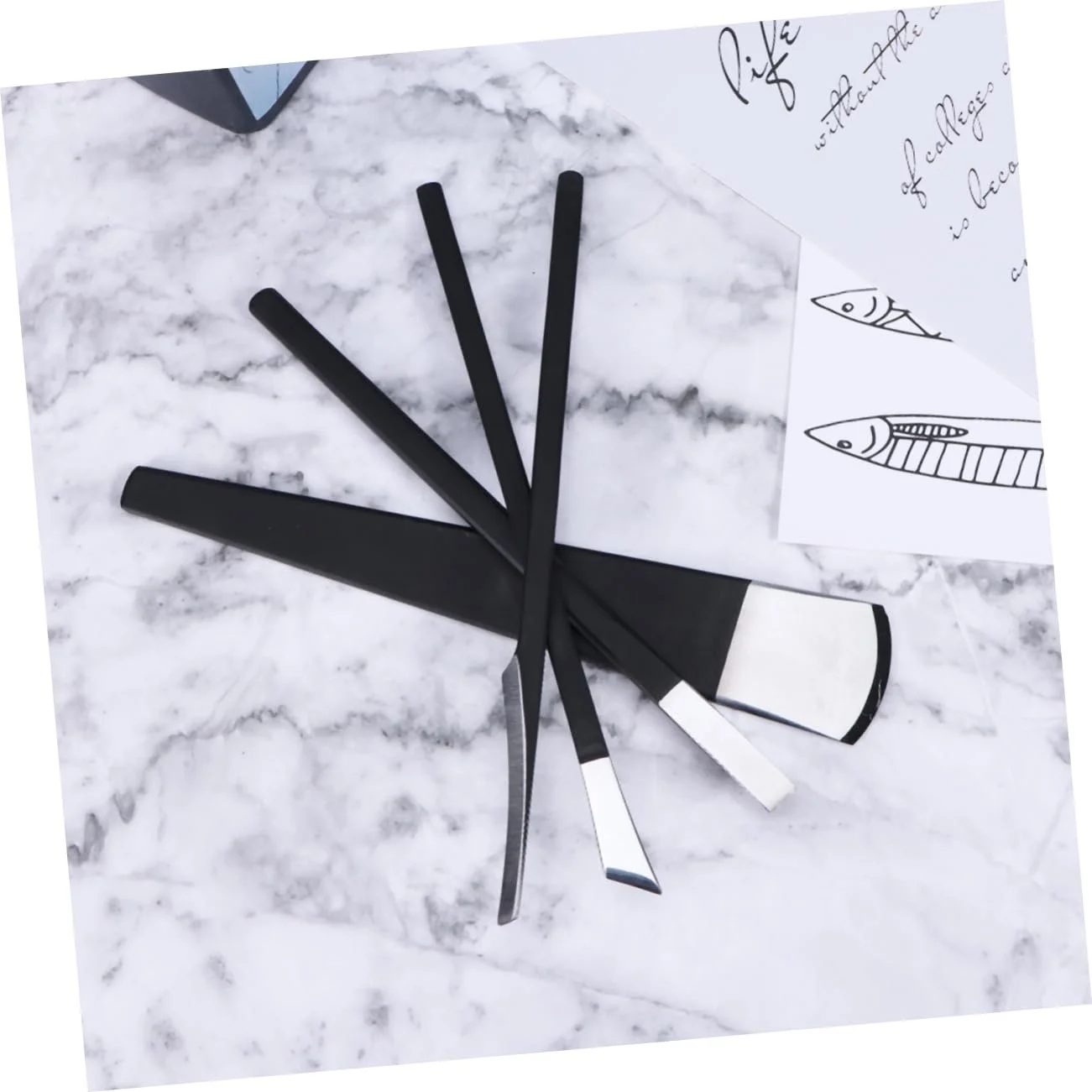 Набор для педикюра Healvian, 4 инструмента, черный, фото №5 Набор для педикюра Healvian, 4 инструмента, черный, фото №5