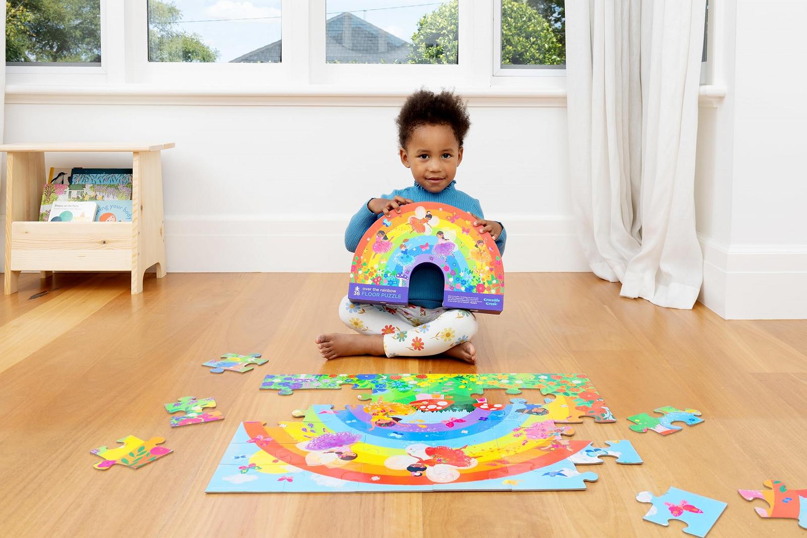 Пазл Crocodile Creek Over the Rainbow 36 деталей фигурный, фото №4