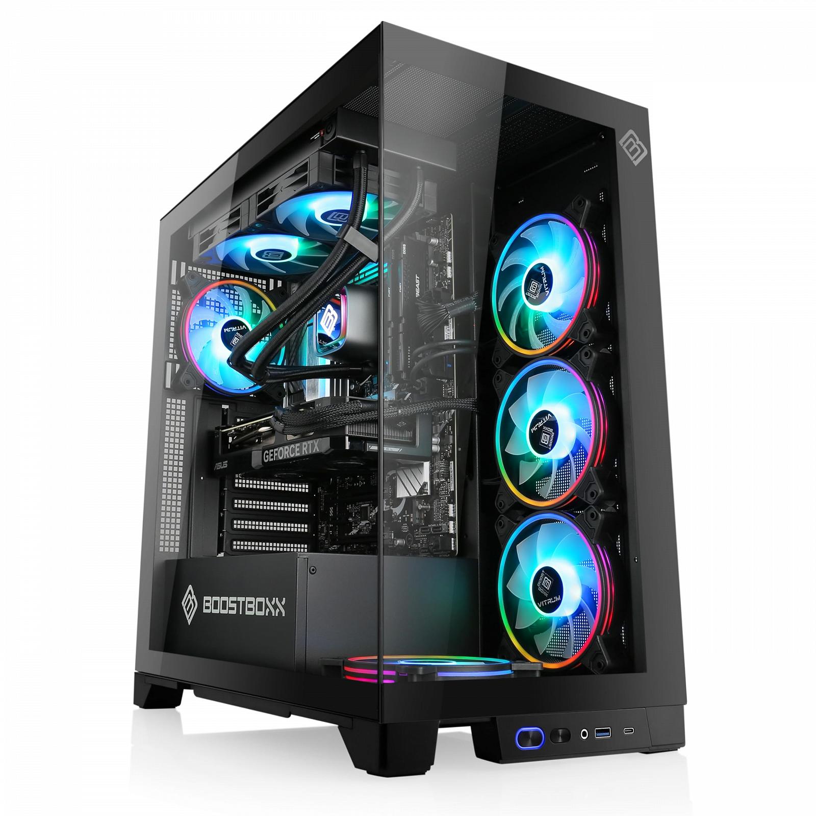 Геймінговий ПК AMD Ryzen 7 7700 32GB DDR5-RAM 2000GB M.2 SSD NVIDIA GeForce RTX 4060 Ti, фото №1