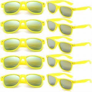 Винтажные прямоугольные солнцезащитные очки FSMILING 80-х для вечеринок, фантазийные, для мужчин и женщин - Фото 1