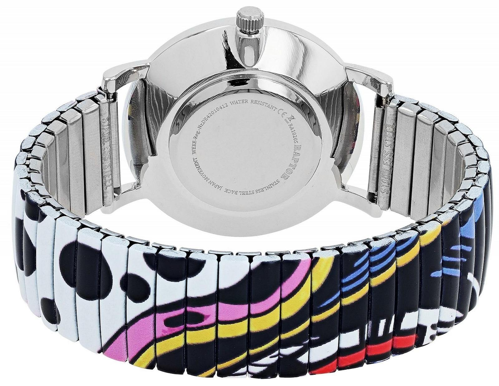 Жіночий годинник Quartz Raptor Colourful Edition RA10205 White/Colourful, фото №4 Жіночий годинник Quartz Raptor Colourful Edition RA10205 White/Colourful, фото №4