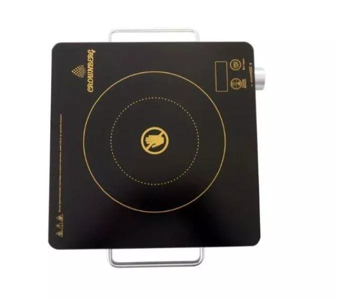 Плита инфракрасная одноконфорочная Crownberg CB-1325 2000Вт Черная, фото №2