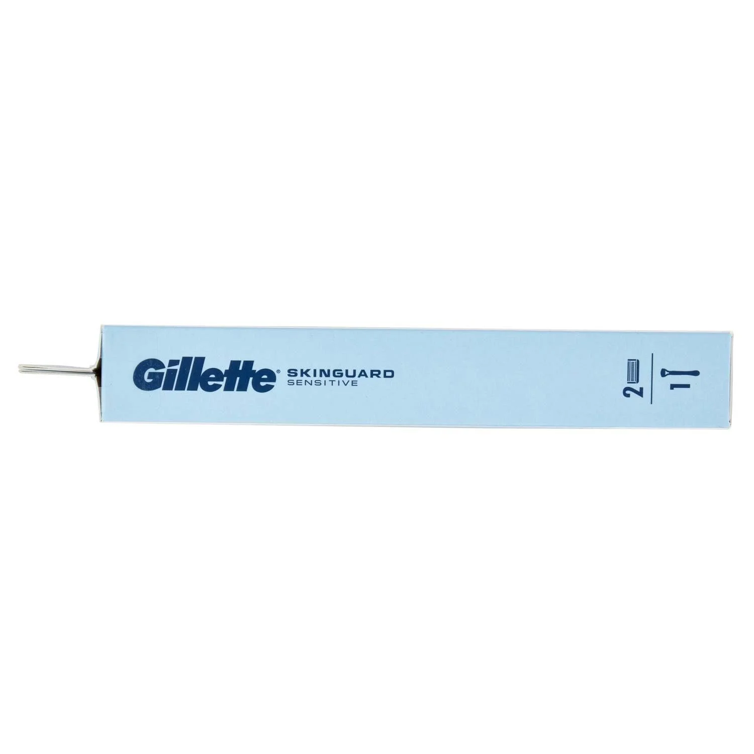 Бритва-триммер Gillette Skinguard Sensitive для мужчин с раздражением кожи, 1 ручка, 2 сменных лезвия, фото №4