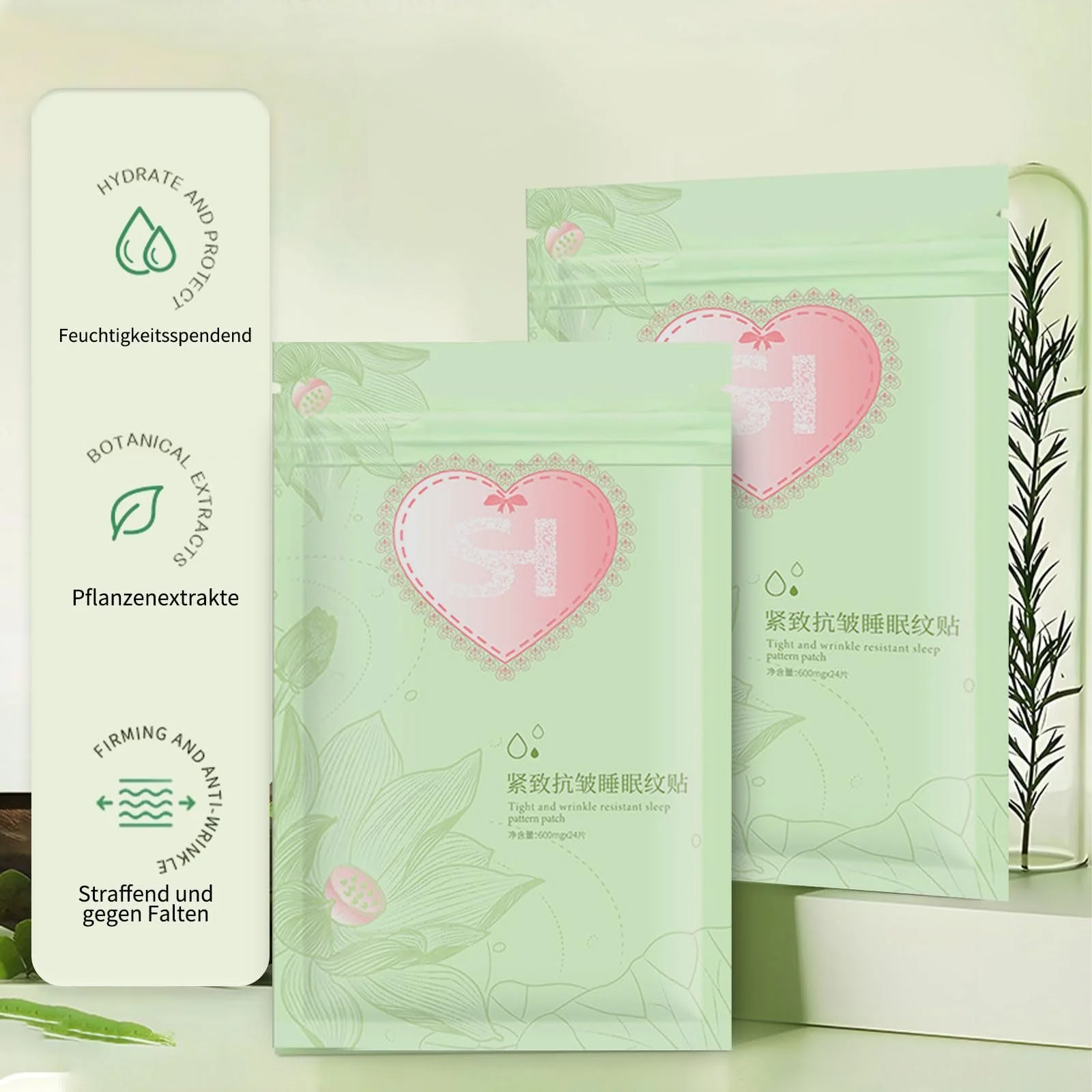 Пластир від зморшок для обличчя гідрогелевий, фото №5