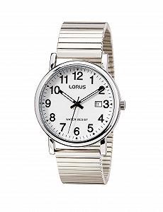 Женские аналоговые часы Lorus RG859CX5 серебристого цвета с металлическим ремешком, Minimal - Фото 1