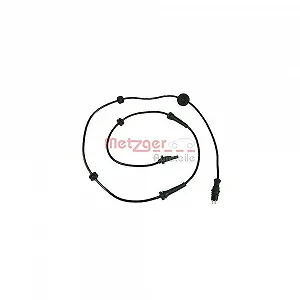 Датчик частоты вращения колеса METZGER 0900659 для FIAT, передний мост слева - Фото 1