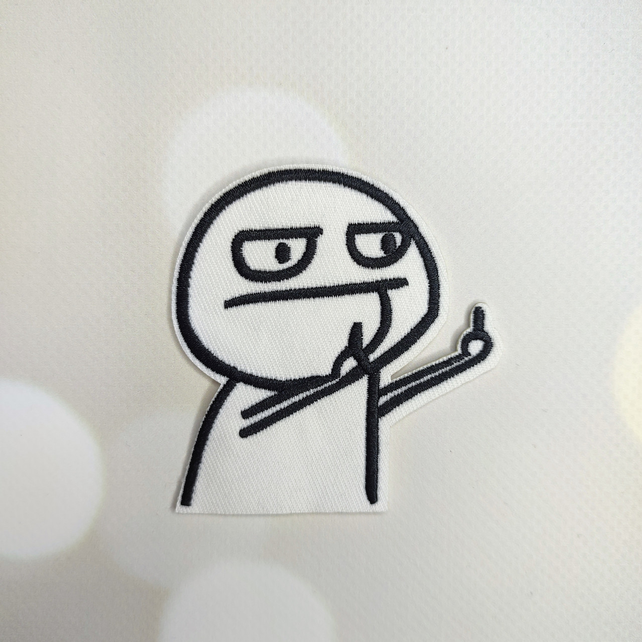 Нашивка патч Мем Фак, фото №2 Нашивка патч Мем Фак, фото №2