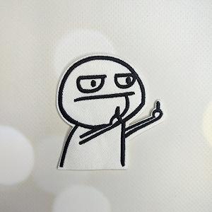 Нашивка патч Мем Фак synthetic.ua - Фото 1