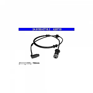 Датчик износа тормозных колодок ATE 24.8190-0718.2 для OPEL VAUXHALL - Фото 1
