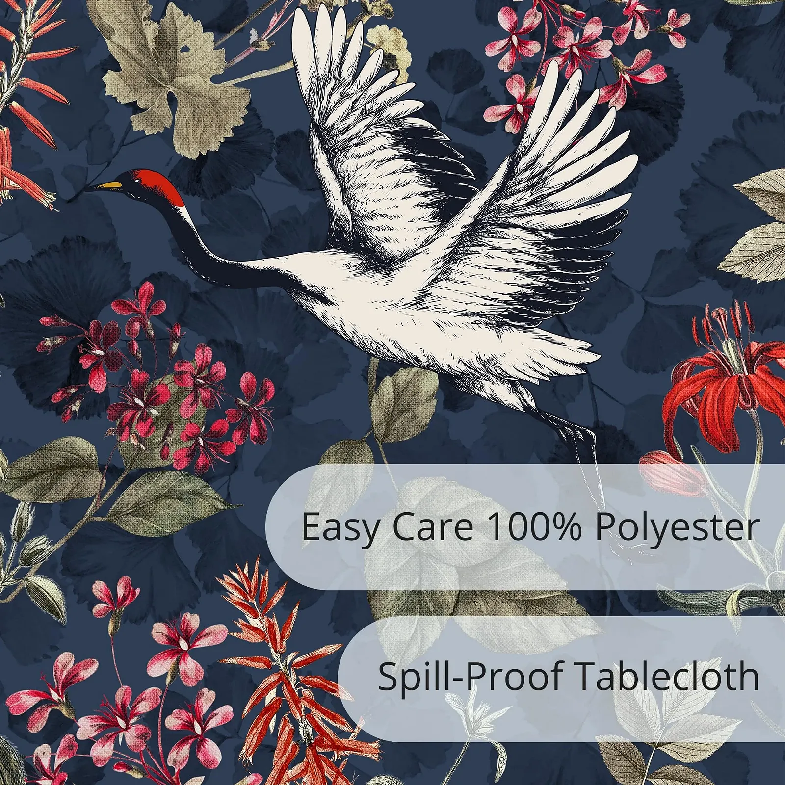 Скатертина прямокутна 140 x 180 см Dirt-Repellent Water-Repellent Textile, фото №2
