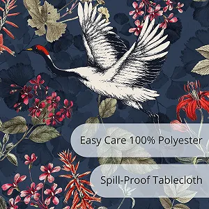 Скатертина прямокутна 140 x 180 см Dirt-Repellent Water-Repellent Textile synthetic.ua - Фото 1