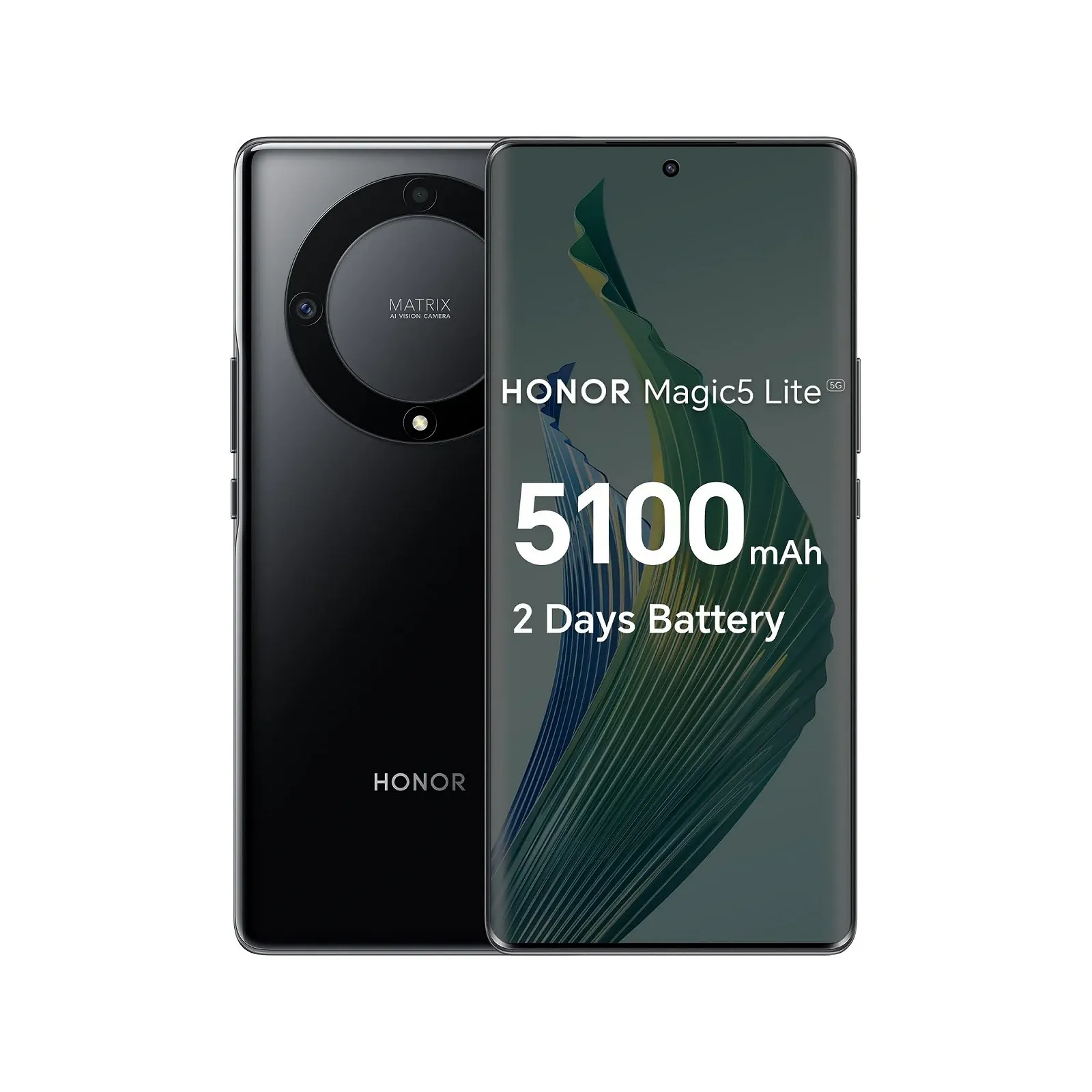 Смартфон Honor Magic5 Lite 5G 256GB Midnight Black, фото №1