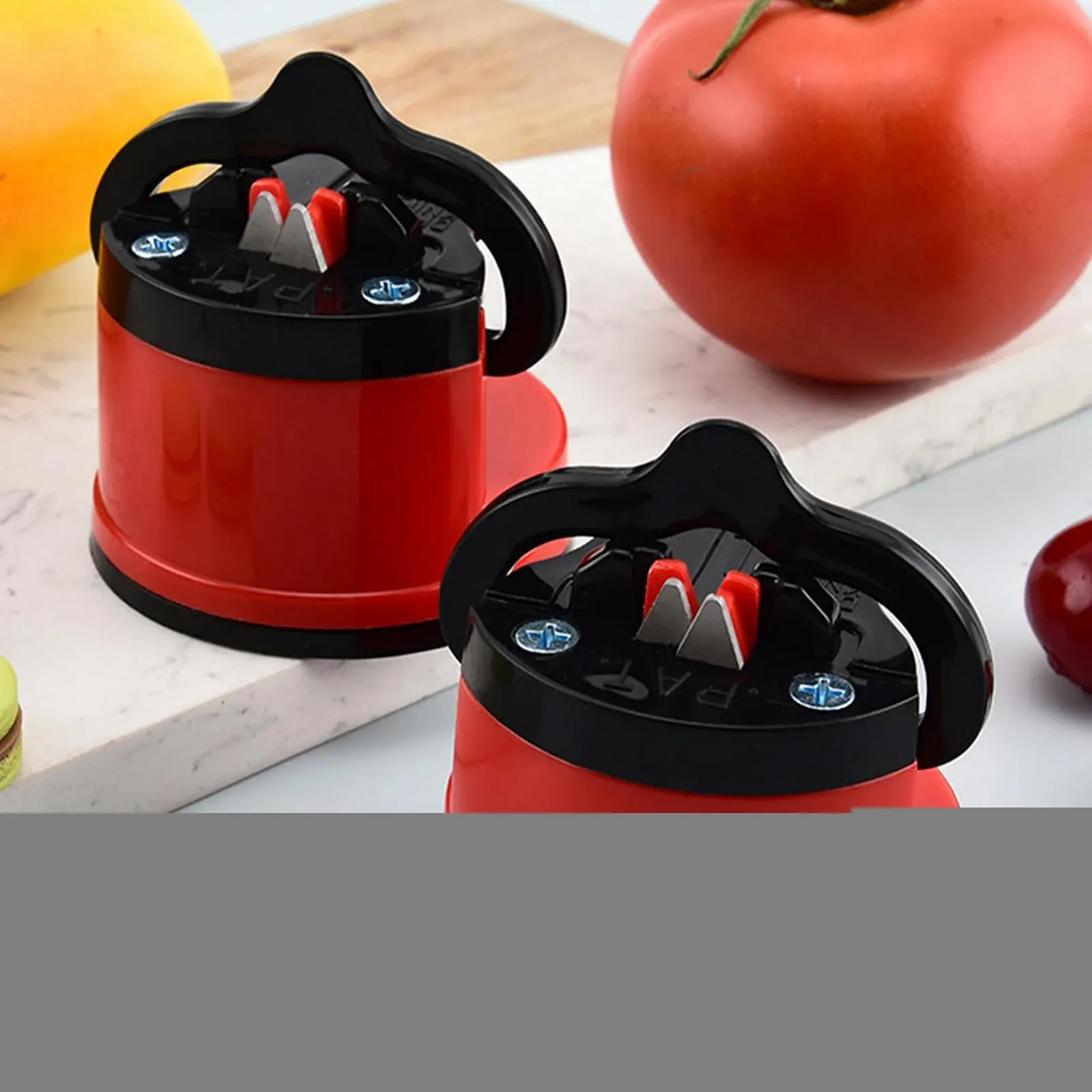 Портативна точилка для ножиць та ножів Нековзна Переносна для риболовлі кемпінгу садівництва кухні, фото №8