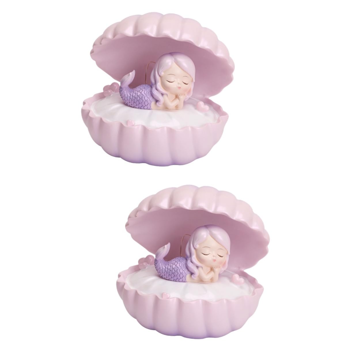 Лампа Gadpiparty LED 2 штуки со звездным светом Русалка Раковина из полимерной смолы, фото №1 Лампа Gadpiparty LED 2 штуки со звездным светом Русалка Раковина из полимерной смолы, фото №1