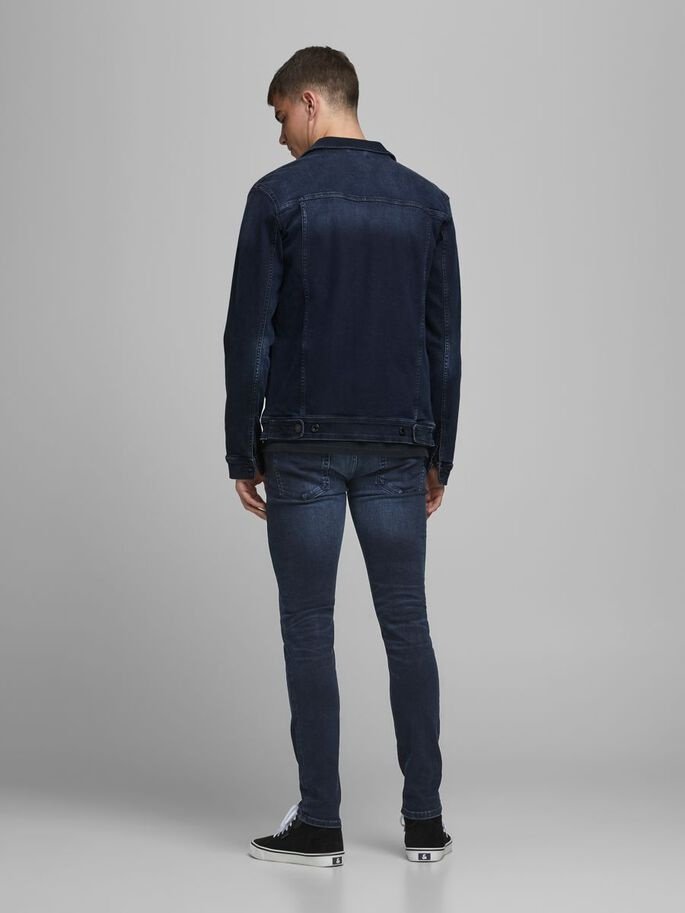 Джинси JJILIAM JJORIGINAL AGI 004 NOOS 12166852-Blue Denim Jack&Jones Темно-синій  M, фото №2