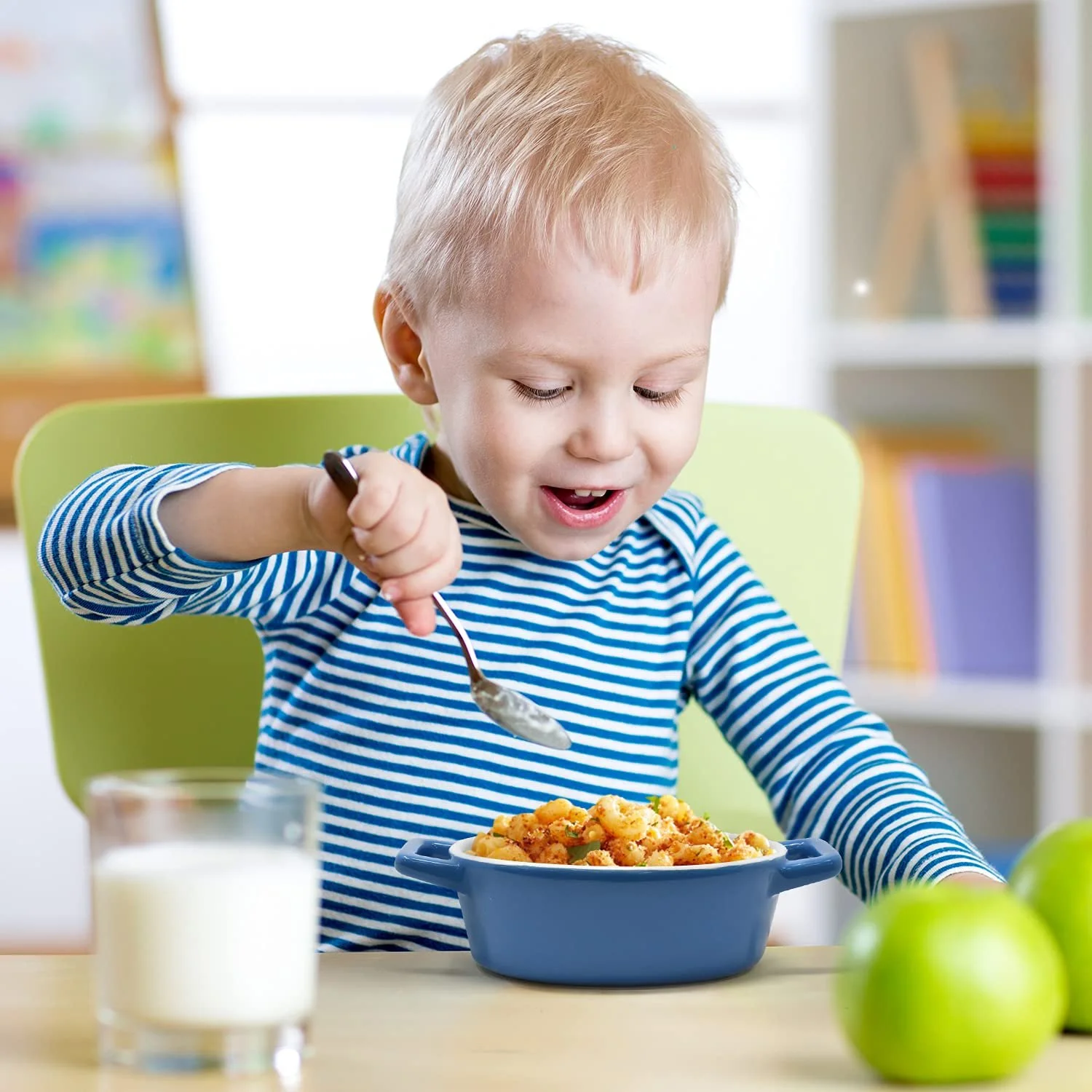 Набор форм для запекания Joeji's Kitchen мини керамические 4 шт., фото №2 Набор форм для запекания Joeji's Kitchen мини керамические 4 шт., фото №2