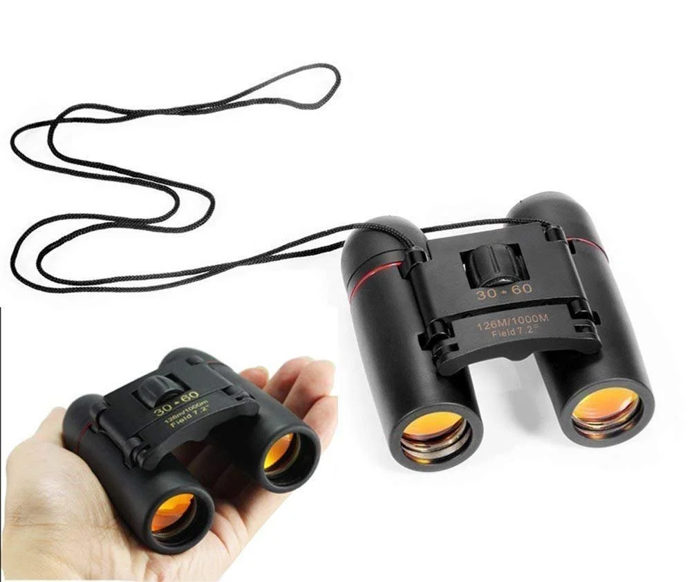 Бінокль 30x60 Kompakt Mini Schwarz, фото №6