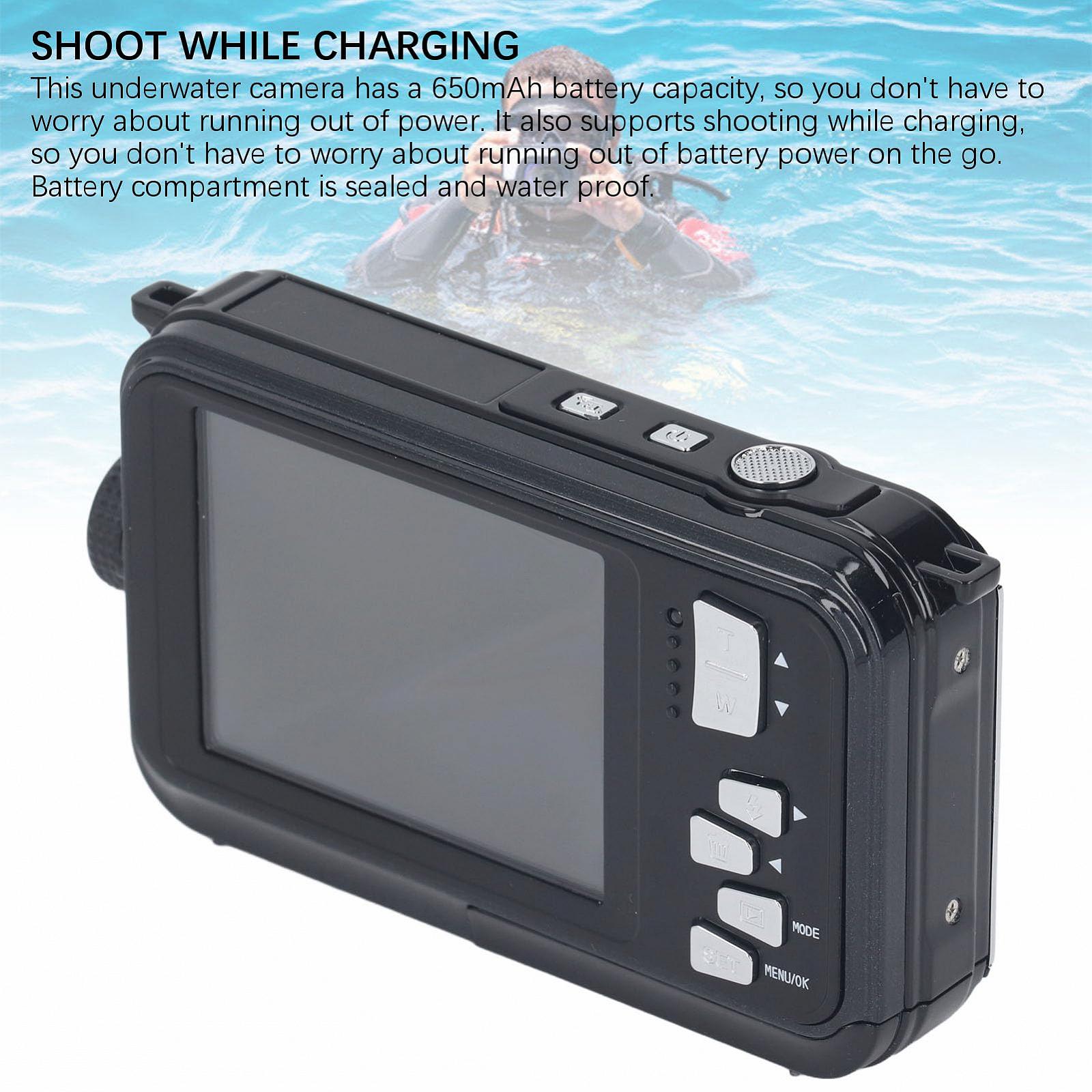 Екшн-камера Sxhlseller 2.7K 48MP Водонепроникна Підводна 10ft Інтелектуальне розпізнавання обличчя 650-мАг, фото №5