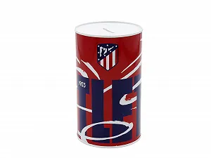 Копилка CyP Brands Atlético de Madrid металлическая красная 10 x 17 см - Фото 1
