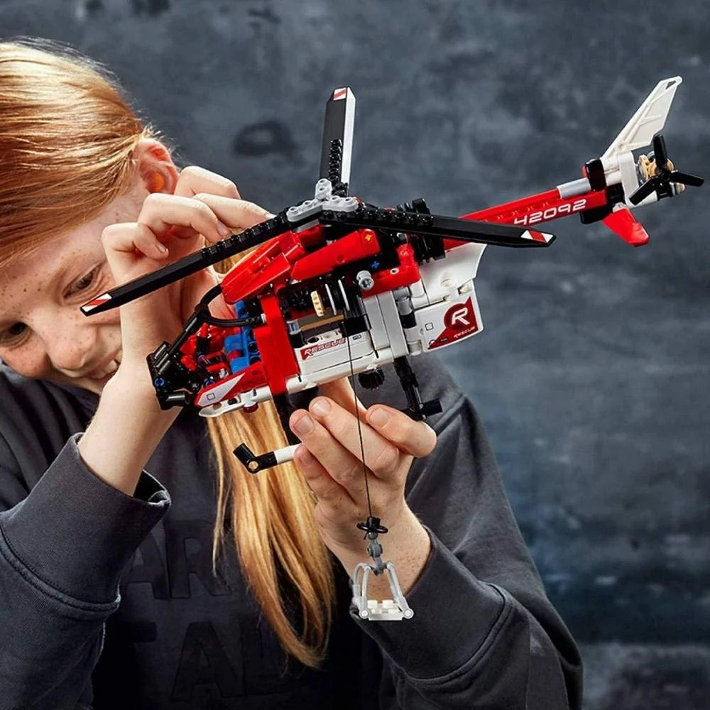 Конструктор LEGO Technic Спасательный вертолет LEGO 42092, 325 деталей, фото №2