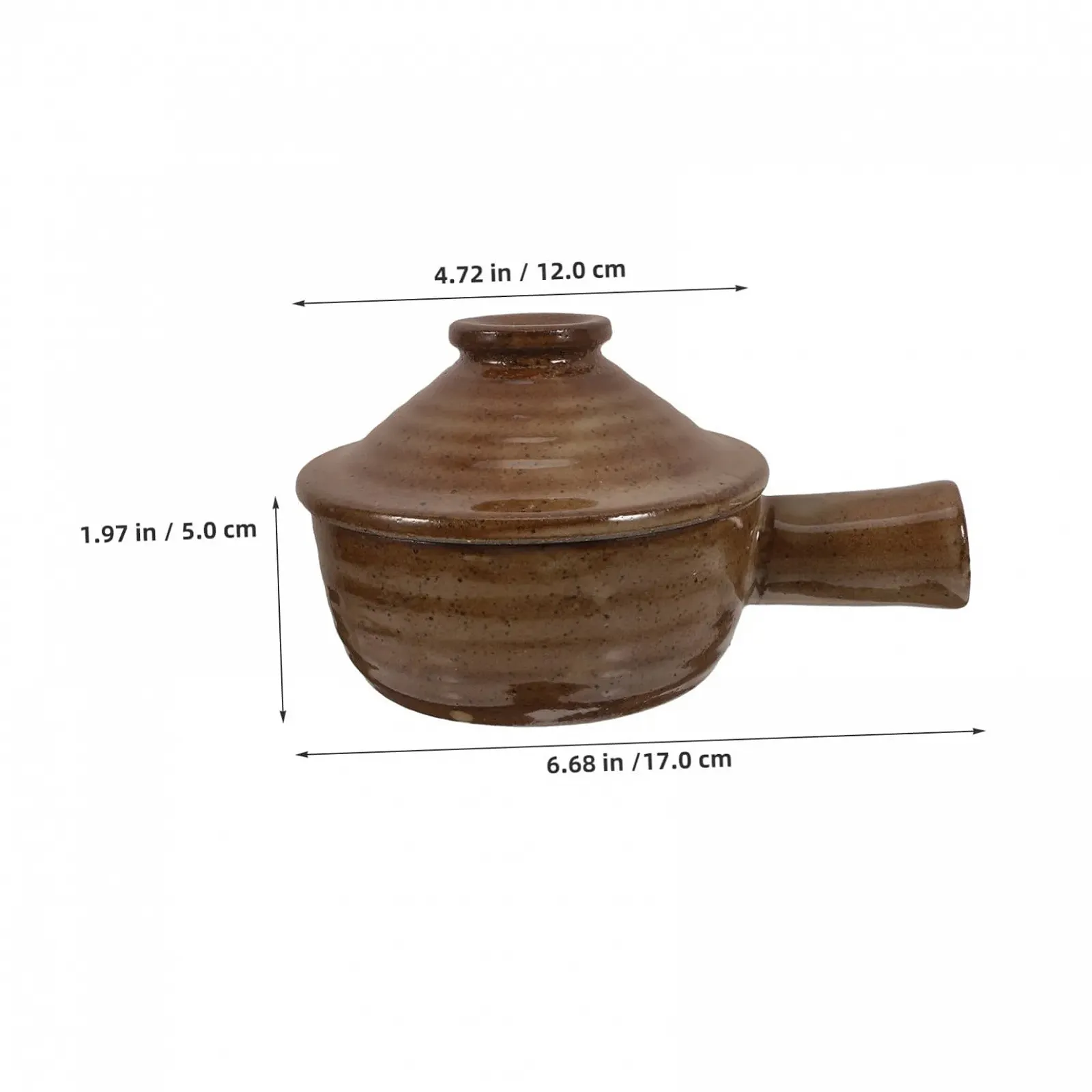 Набір ковшів BESTYASH керамічних з кришками 2 шт. для рису та запіканок, фото №2