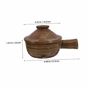 Набір ковшів BESTYASH керамічних з кришками 2 шт. для рису та запіканок synthetic.ua - Фото 1