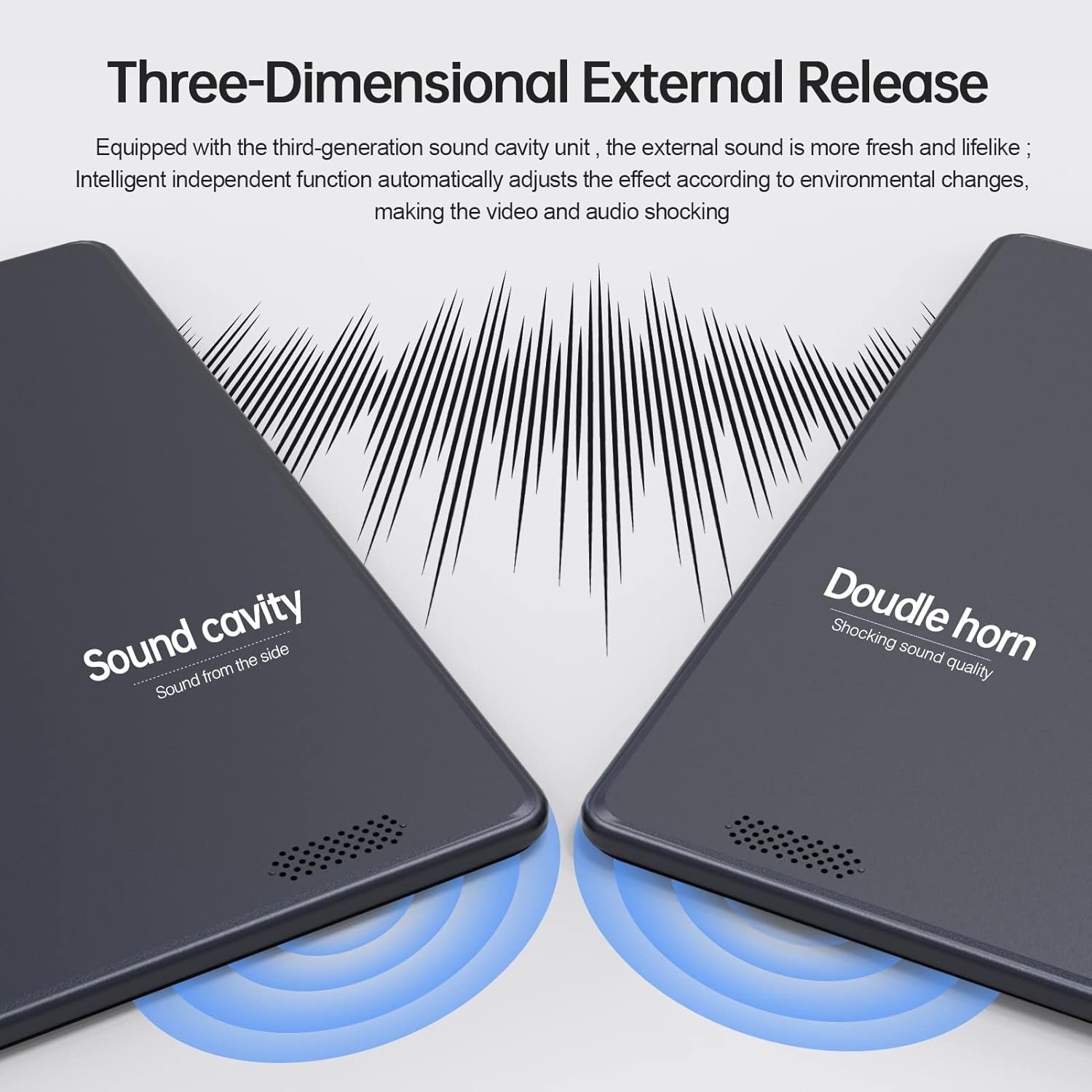 Планшет 10.1" Pritom M10 2+2/64Gb 3G 1-SIM Android 13 6000 mAh Cиній, фото №6