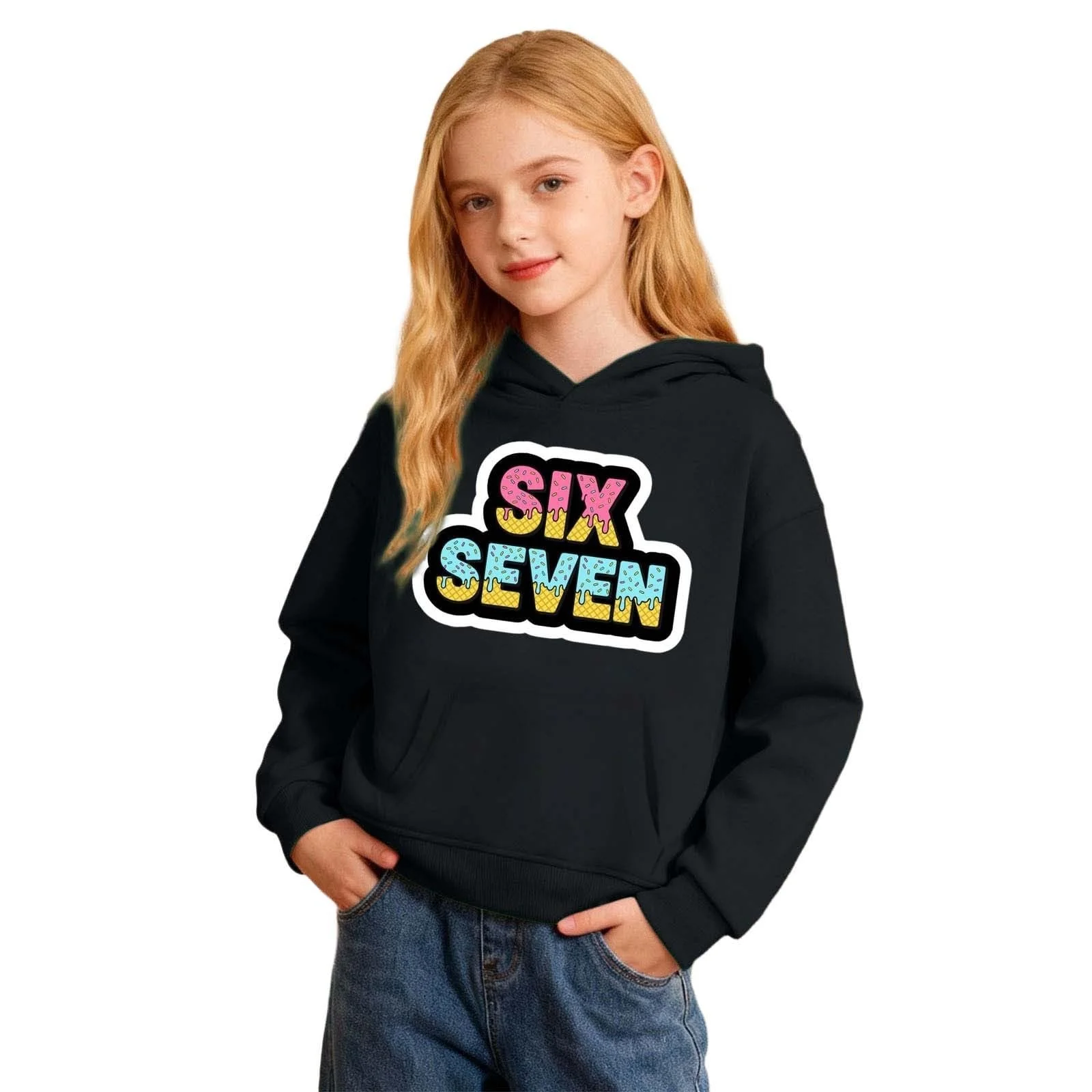 Пуловер Девочка Подростковый Повседневный Худи Осенний Толстовка на молнии Подростковый Осенний Толстовка на молнии Детский Худи, фото №5 Пуловер Девочка Подростковый Повседневный Худи Осенний Толстовка на молнии Подростковый Осенний Толстовка на молнии Детский Худи, фото №5