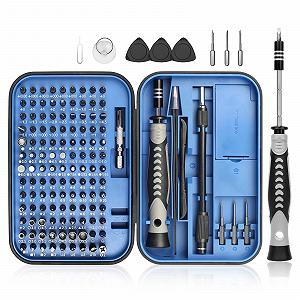 Набір викруток Precision 130 в 1 з 120 насадками для ремонту комп'ютерів Синій - Фото 1