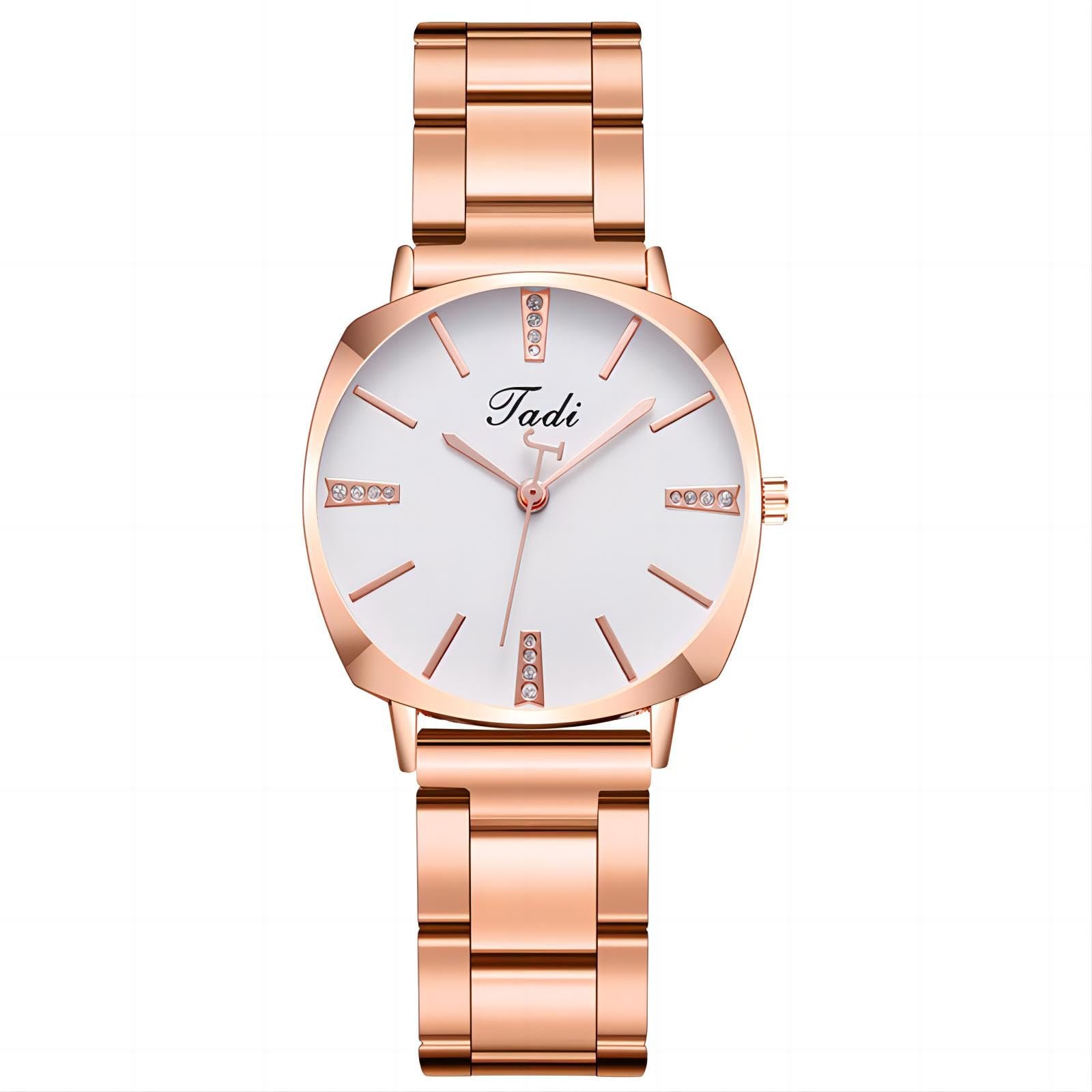 Жіночий наручний годинник Basfur Fe-Montre-075-01 Білий Modern, фото №1