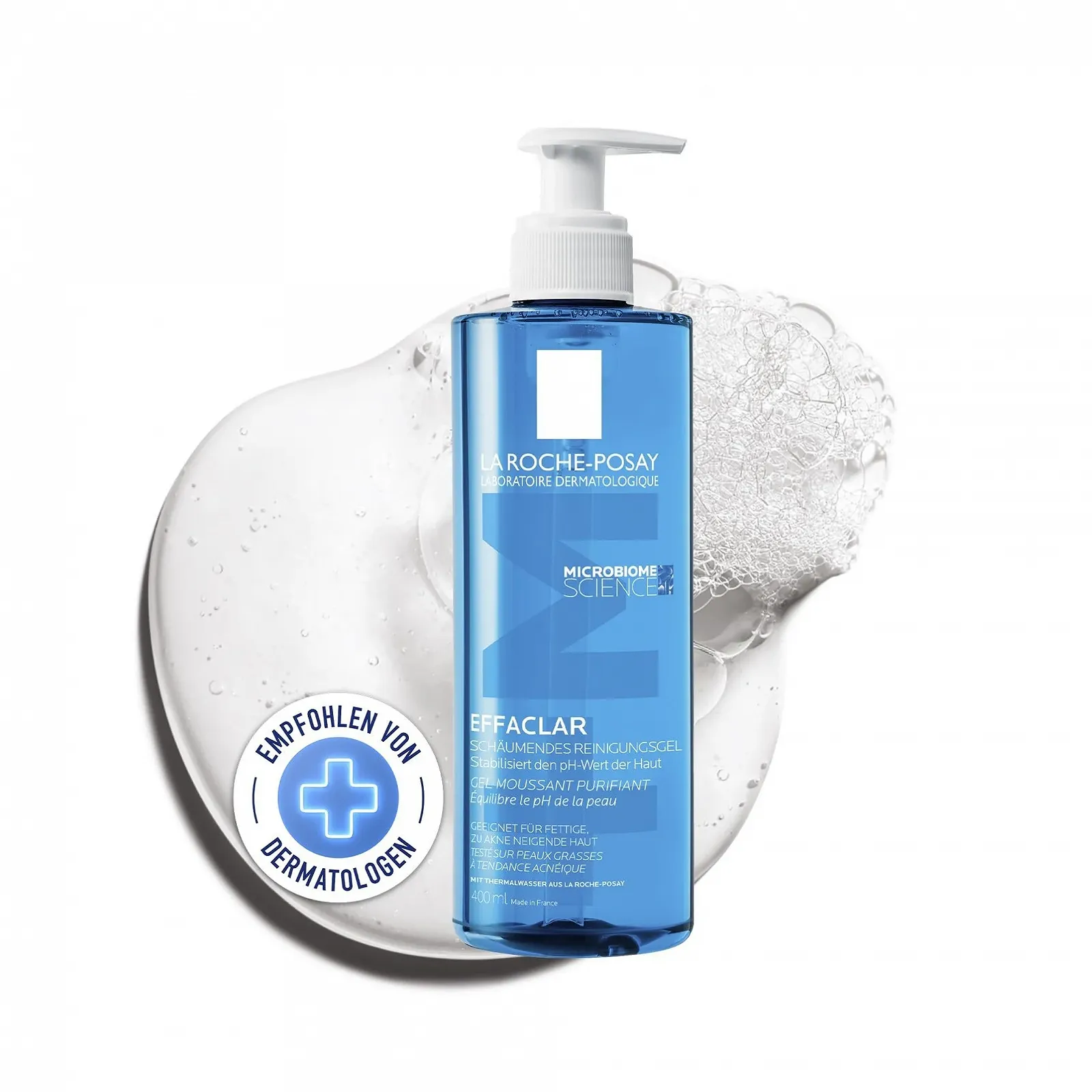 Гель для умывания Roche Posay Effaclar пенящийся, 400 миллилитров, фото №1