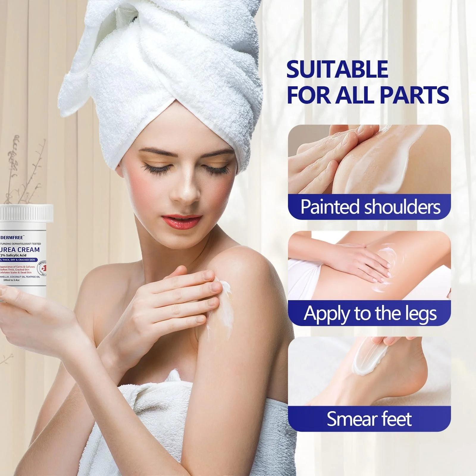 Крем для ухода за ногами Hydrating and Anti-Cracking увлажняющий, против трещин, 100 мл, фото №6 Крем для ухода за ногами Hydrating and Anti-Cracking увлажняющий, против трещин, 100 мл, фото №6