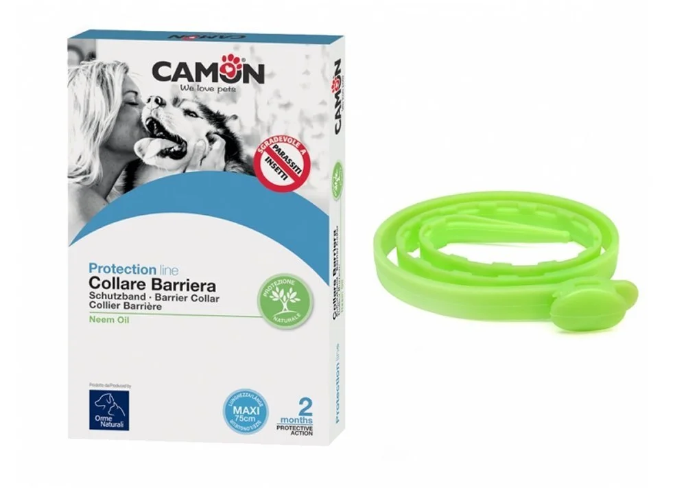 Нашийник Camon Barriera Maxi з олією нім, 4 шт., фото №1 Нашийник Camon Barriera Maxi з олією нім, 4 шт., фото №1
