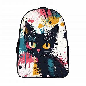 Рюкзак MXRMXR Cat 3D для детей, большая школьная сумка, ранец, подарки к школе, 40x28x16 см - Фото 1