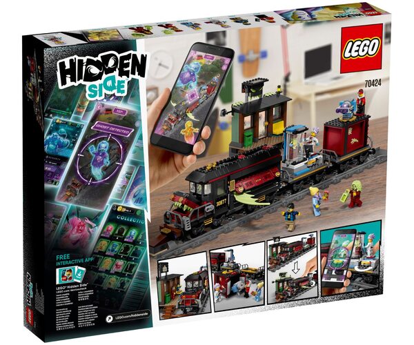 Конструктор LEGO Hidden Side Призрачный экспресс 70424, фото №9 Конструктор LEGO Hidden Side Призрачный экспресс 70424, фото №9