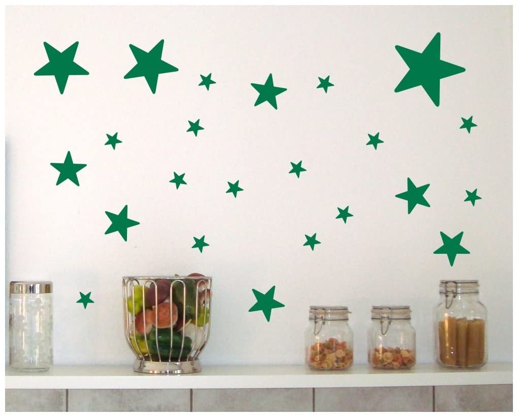 Наклейка на стіну Samunshi Набір зірок Filled 14 x 2.5 см 6 x 5 см 2 x 7.5 см 1 x 10 см Срібляста, фото №3 Наклейка на стіну Samunshi Набір зірок Filled 14 x 2.5 см 6 x 5 см 2 x 7.5 см 1 x 10 см Срібляста, фото №3