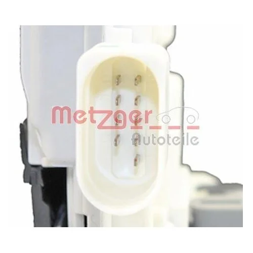 Замок двери METZGER 2314053 для SEAT VW, передний левый, фото №3