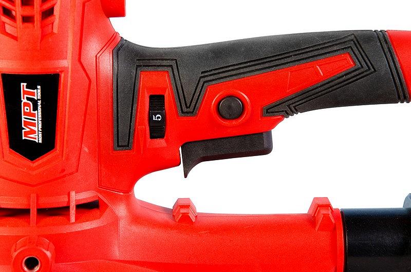 Шліфмашина для стін і стелі MPT 850 Вт 1400-2700 об/хв Ø180 мм діодне підсвічування аксесуари 6 шт MDS1853B, фото №8