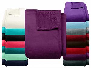 Покривало npluseins Фліс Кораловий Надзвичайно М'яка та Пухнаста 1523.2204 Приблизно 150 x 200 см Ягідна - Фото 1